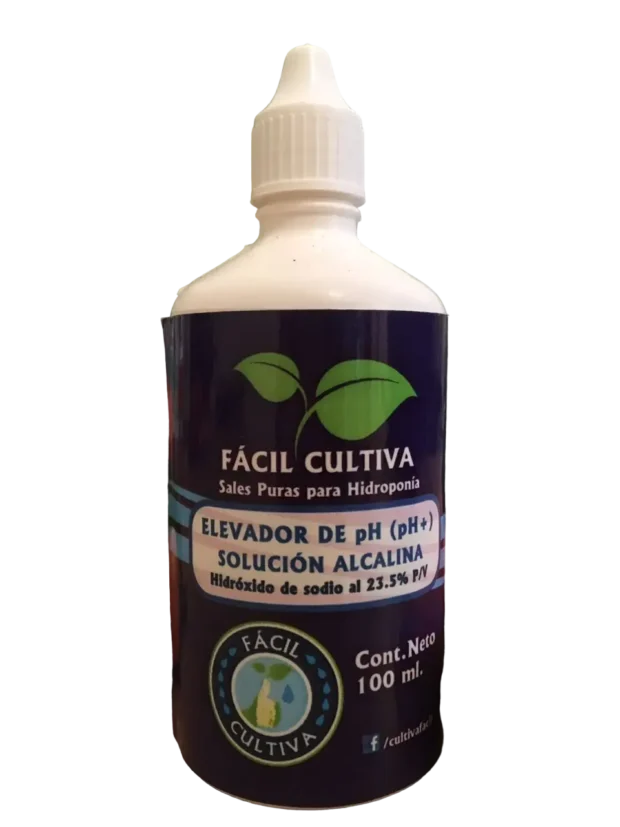 Elevador De pH 100ml. Hidroponía Ph+ Facil Cultiva