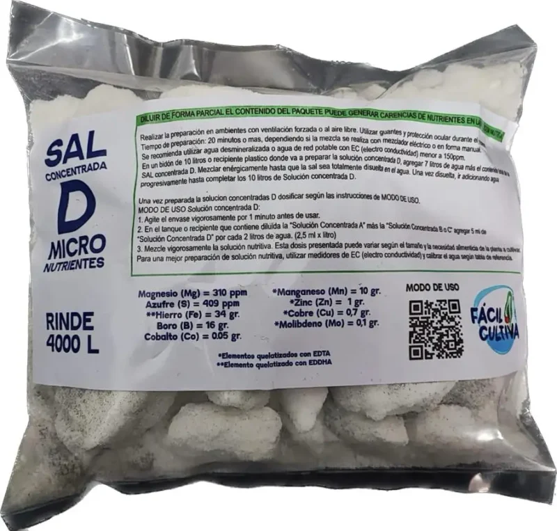 Sales Concentradas A + Super C + D Rinde 4000 Litros Para Diluir - Imagen 4