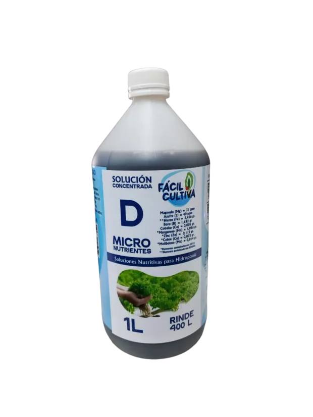 Solución Concentrada D 1L Micro-nutrientes