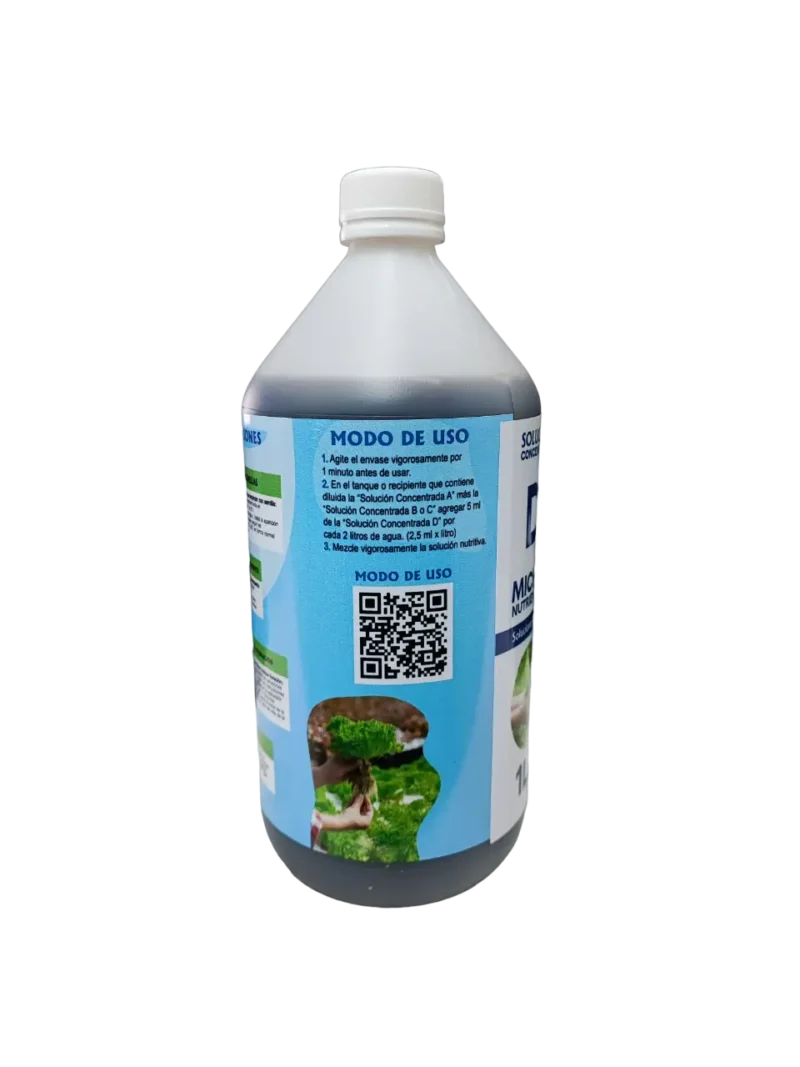 Solución Concentrada D 1L Micro-nutrientes - Imagen 2