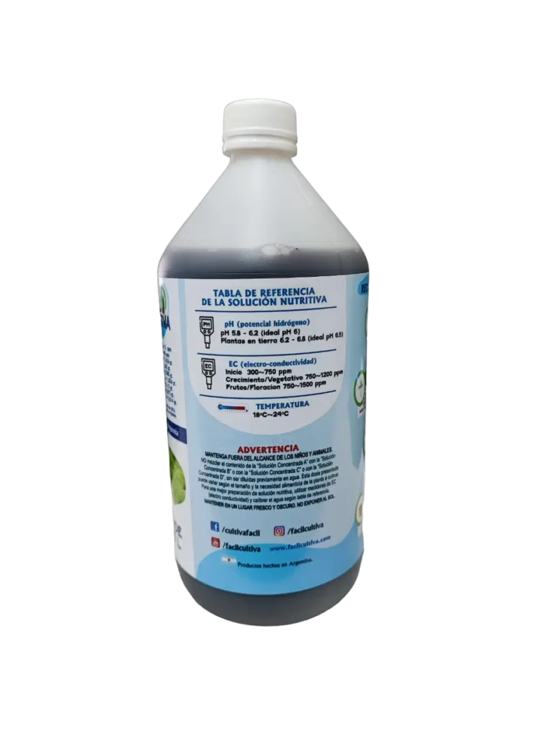Solución Concentrada D 1L Micro-nutrientes - Imagen 3