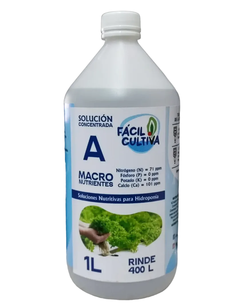 Soluciones Concentradas A + B + D 1L Plantas de Hojas Verdes - Imagen 2