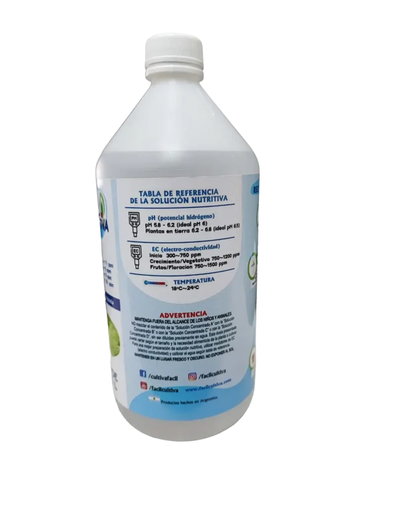 Solución Concentrada A 1L Macro-nutrientes - Imagen 3