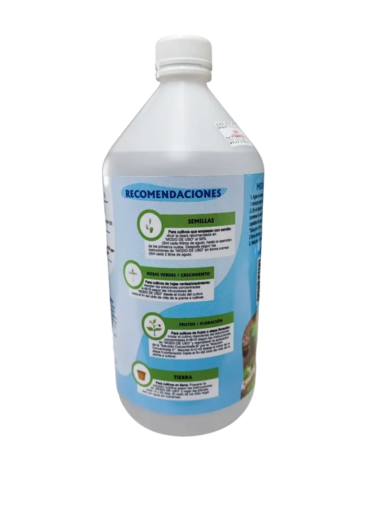 Solución Concentrada A 1L Macro-nutrientes - Imagen 4