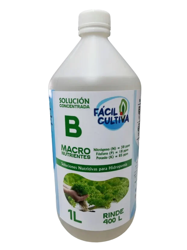 Solución Concentrada B 1L Macro-nutrientes