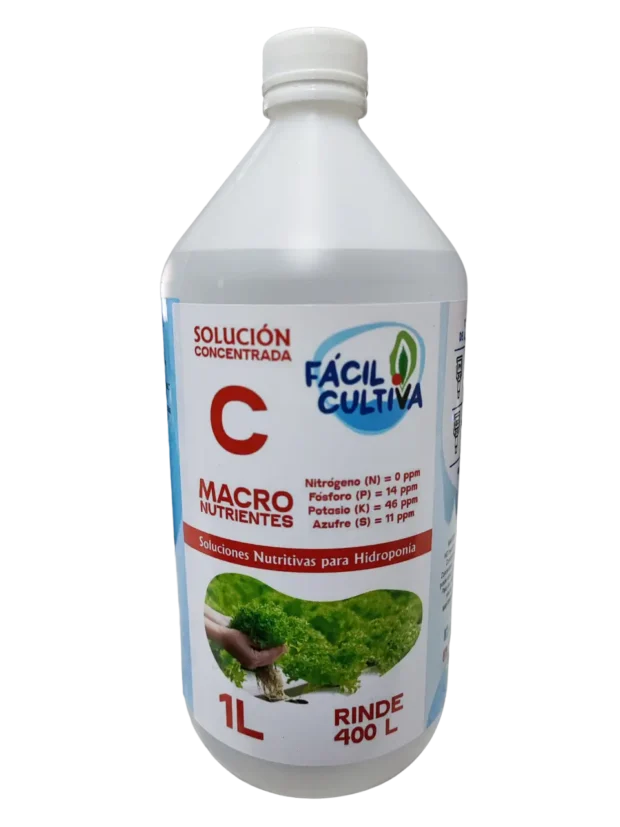 Solución Concentrada C 1L Macro-nutrientes