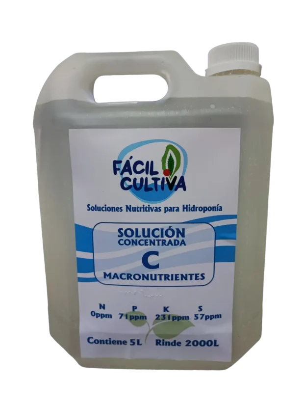 Solucion Concentrada C 5L Macro Nutrientes (SIN ENVIO)