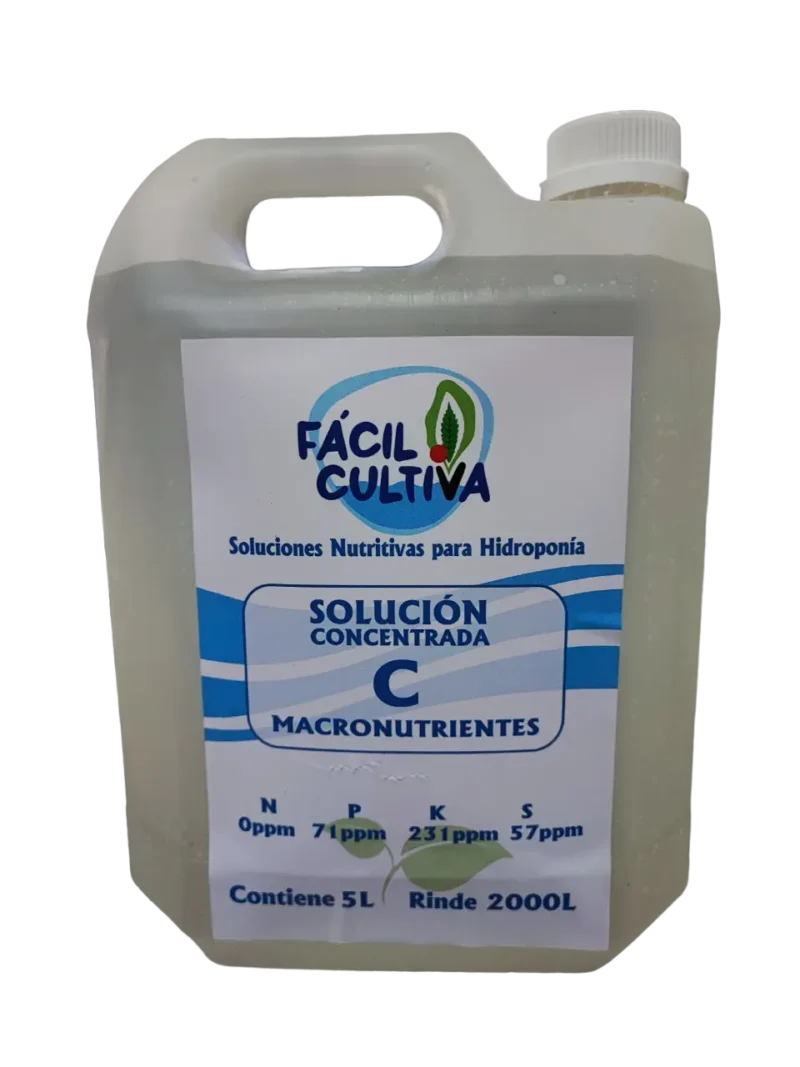 Soluciones Concentradas A + C + D Bidones De 5 Litros C/u Etapa Frutos Floracion (SIN ENVIO) - Imagen 3