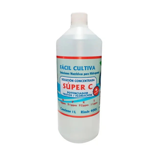 Solución Concentrada Super C 1L Macro-nutrientes