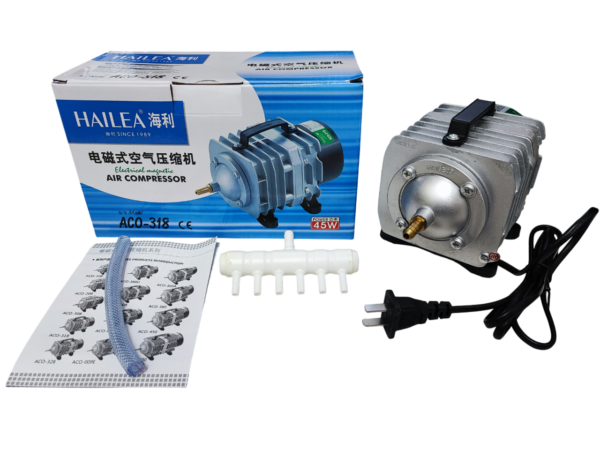 Compresor De Aire Hailea ACO-318 45w 70L/min - Imagen 2