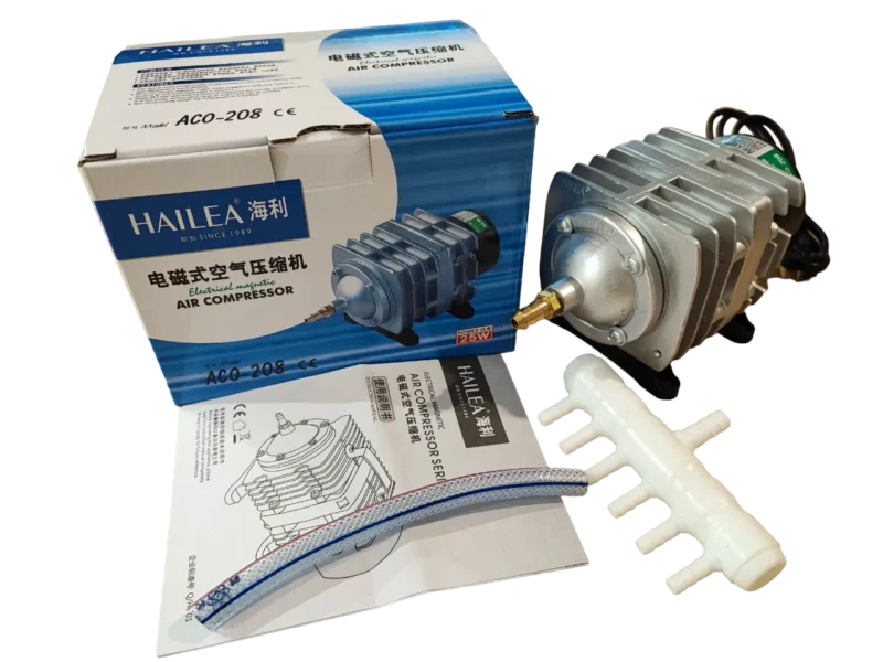 Compresor De Aire Hailea ACO-208 25w 40L/min - Imagen 2