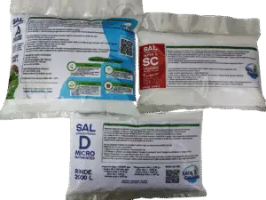Sales Concentradas A + Super C + D Rinde 2000 Litros Para Diluir