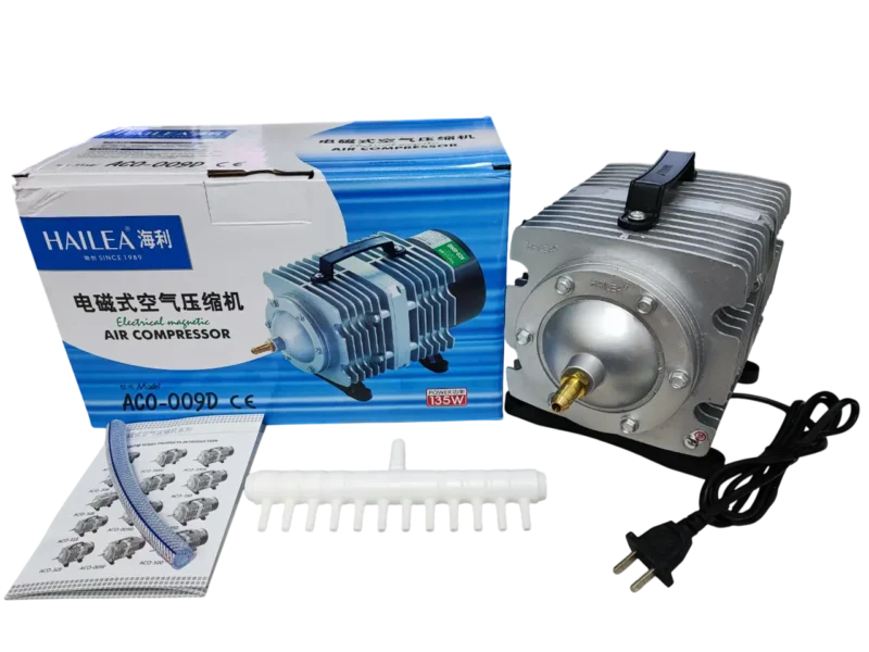 Compresor De Aire Hailea ACO-009D 135W 125L/Min - Imagen 2
