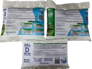 Sales Concentradas A + Super B + D Rinde 2000 Litros Para Diluir