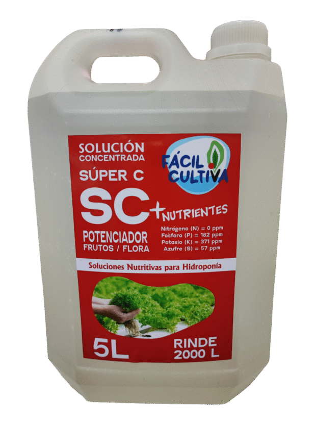 Solucion Concentrada Super C 5L Macro Nutrientes (SIN ENVIO)